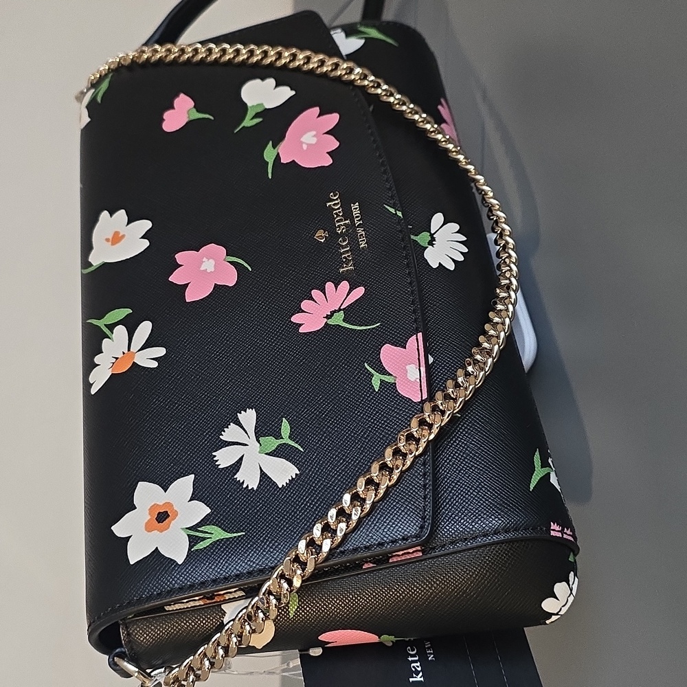 KATE SPADE NEW YORK NWT Floral Waltz Laurel Way Crossbody/Shoulder Bag - Picture 3 of 14